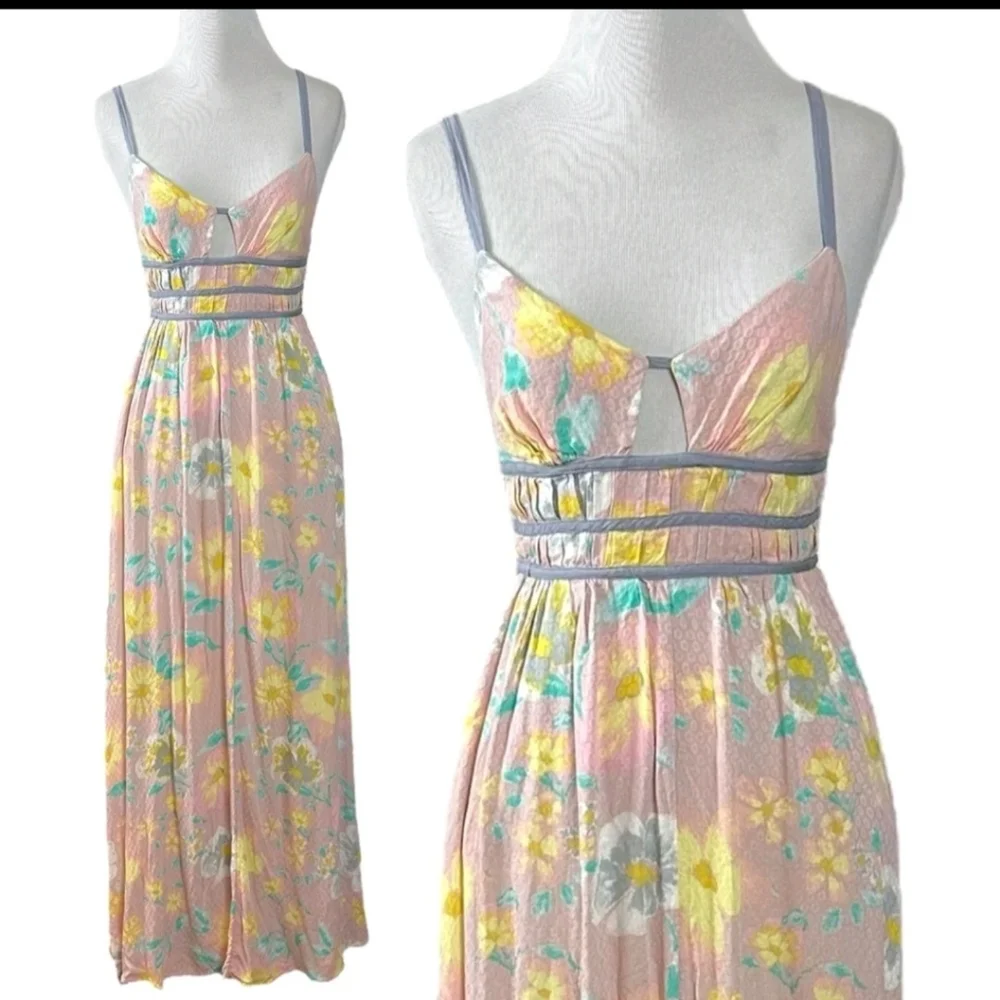 FREE PEOPLE WISTERIA MAXI DRESS.      SIZE SMALL NWT